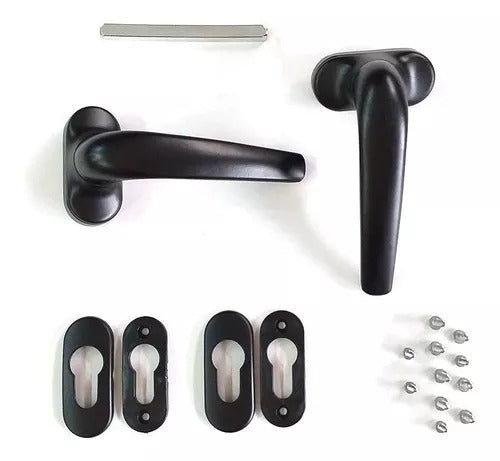 Manija H50 con Bocallave - Negro/Blanco