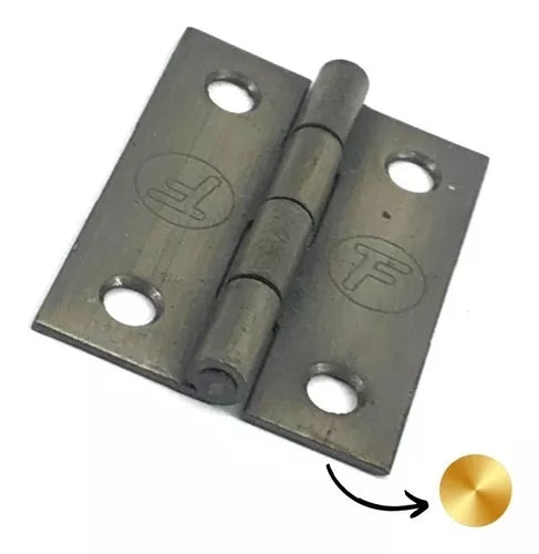 Bisagra Libro 38 / 51 / 63 (mm) - Caja x 25 uds / Granel x 1000 uds
