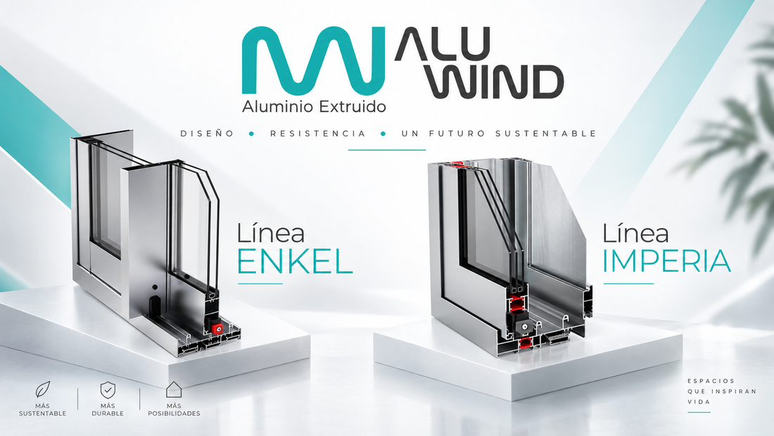 Herrajes y Accesorios para líneas Enkel e Imperia de Aluwind